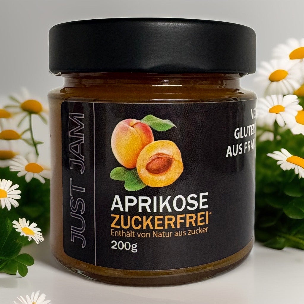 JustJam Aprikose Zuckerfreie Marmelade 200g