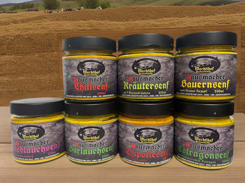 Mechtihof Senf Sparpaket 7x 200ml